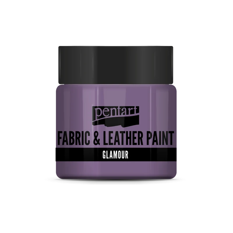 Pentart glamour barva za tekstil in usnje 50 ml