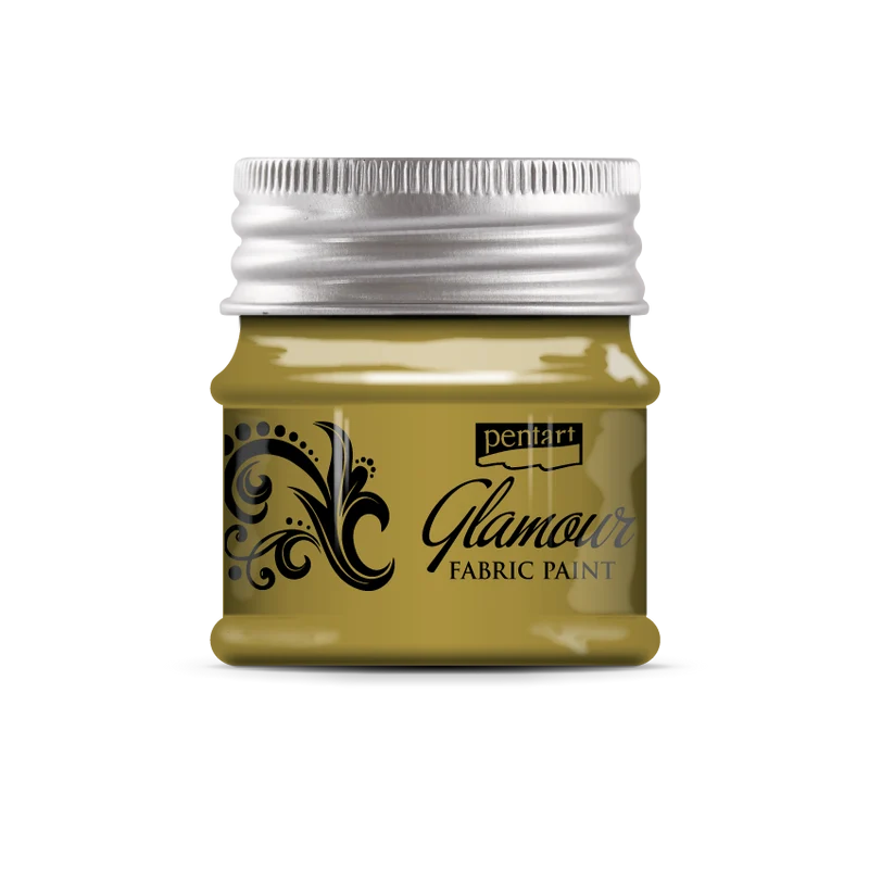 Pentart glamour barva za tekstil in usnje 50 ml