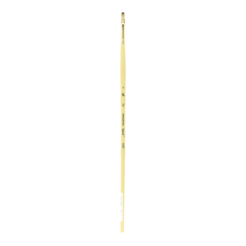 PRINCETON Imperial Synthetic Mongoose Flachpinsel mit langem Stiel