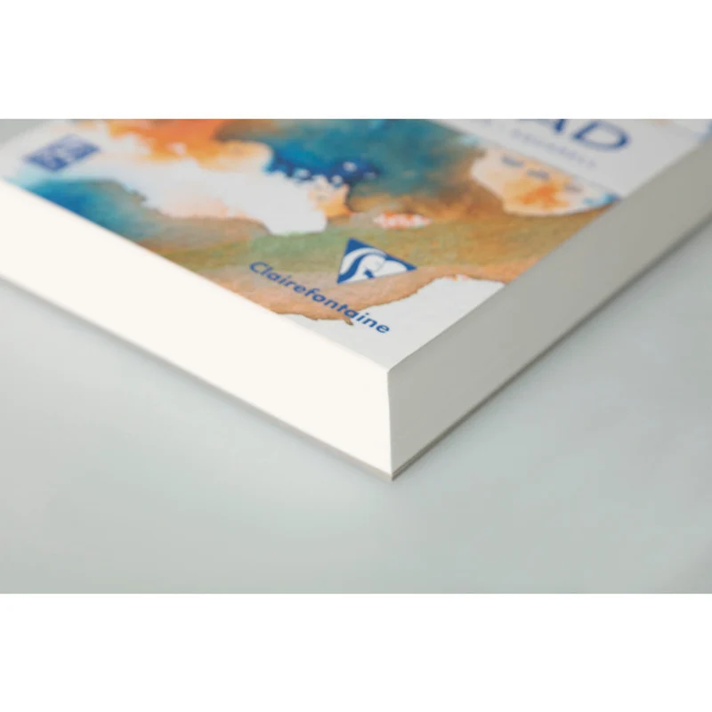 Blocco per acquerello Clairefontaine Goldline Aquapad 300 g/m² incollato