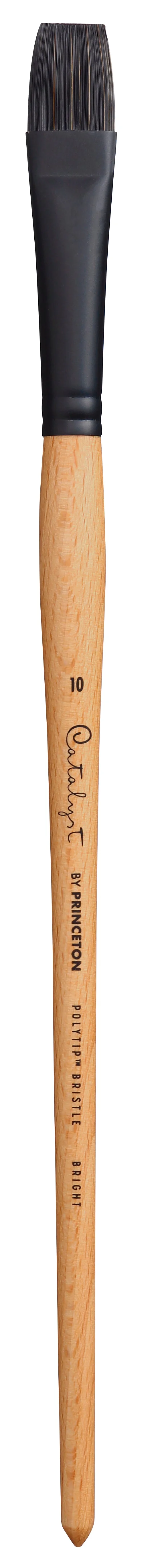 PRINCETON Catalyst Polytip Flachpinsel Bright mit langem Stiel