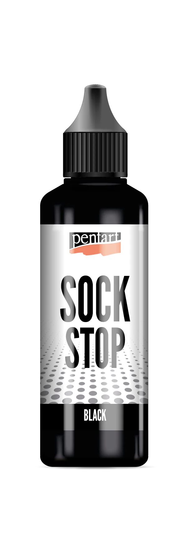 Pentart Sock stop pasta antiscivolo liquida nera 80 ml