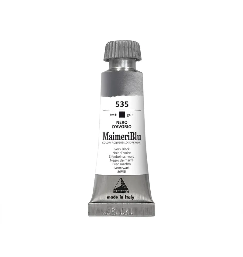 Професионална акварелна боя MAIMERI Maimeri Blu 12 ml