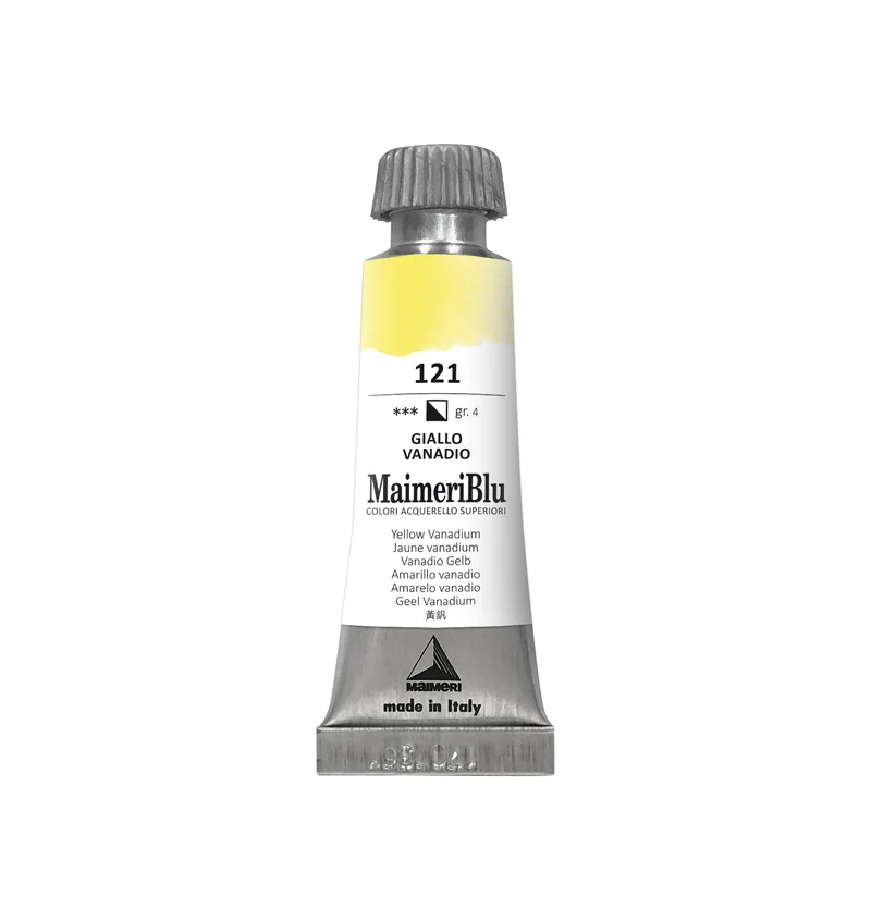 Професионална акварелна боя MAIMERI Maimeri Blu 12 ml