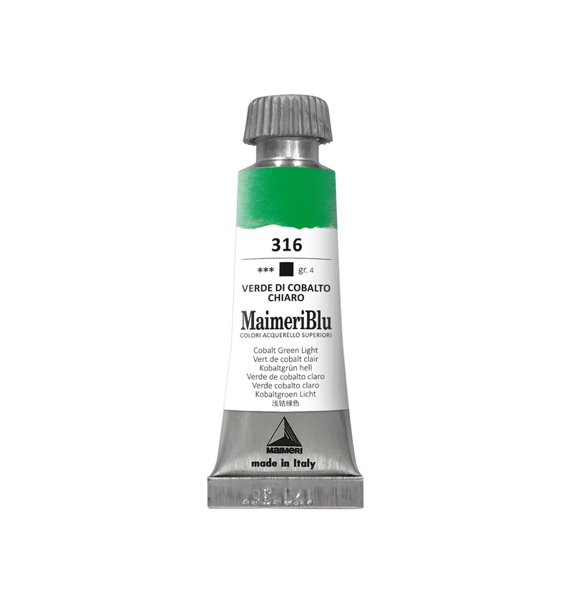 Професионална акварелна боя MAIMERI Maimeri Blu 12 ml