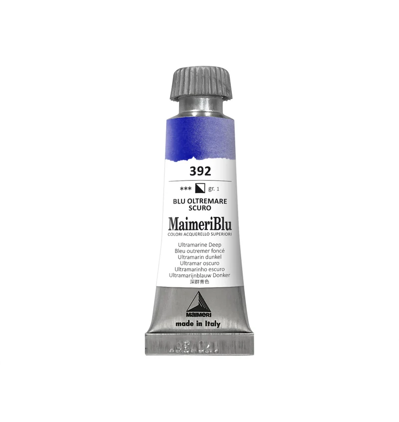 Professionelle Aquarellfarbe MAIMERI Maimeri Blu 12 ml