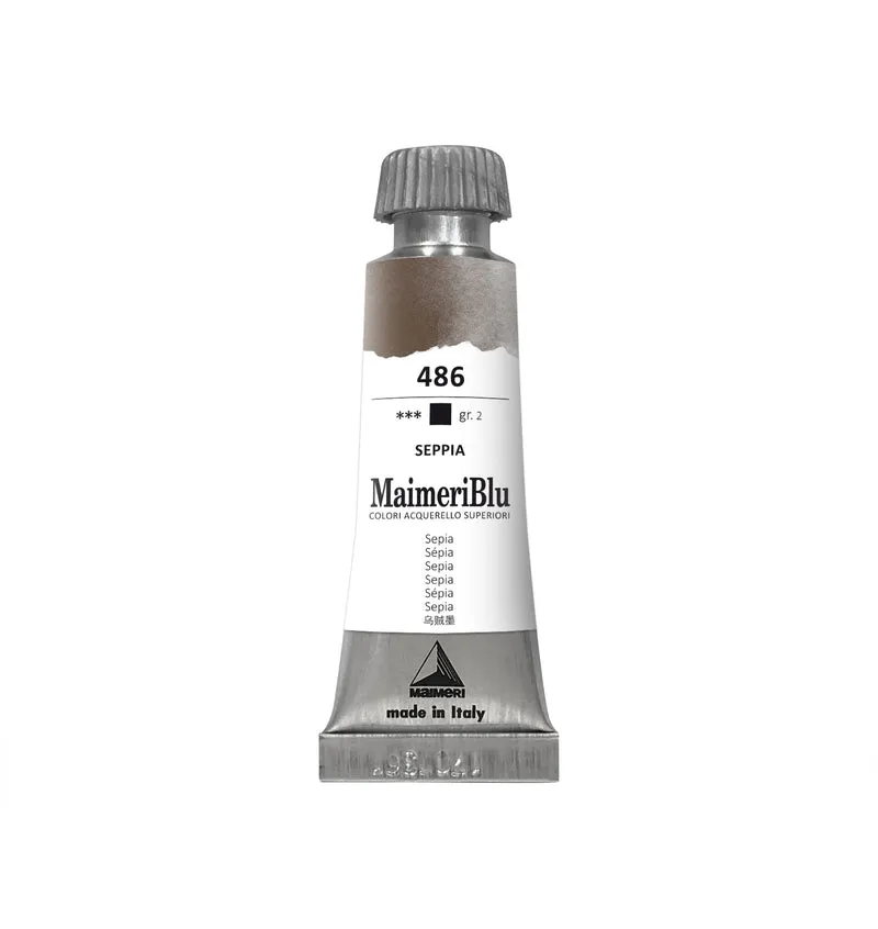 Profesionalna akvarelna barva MAIMERI Maimeri Blu 12 ml