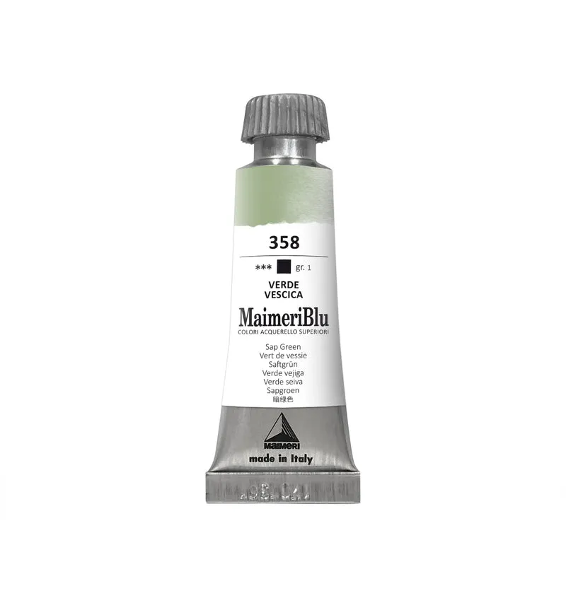 Profesionalna akvarelna barva MAIMERI Maimeri Blu 12 ml