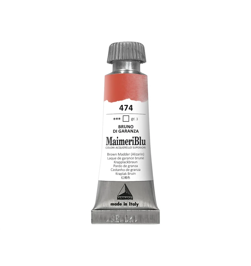 Profesionalna akvarelna barva MAIMERI Maimeri Blu 12 ml