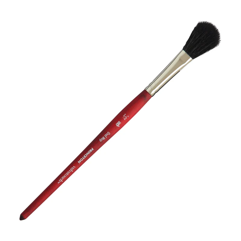 Univerzálny štetec PRINCETON Velvetouch Oval Mop s krátkou rúčkou
