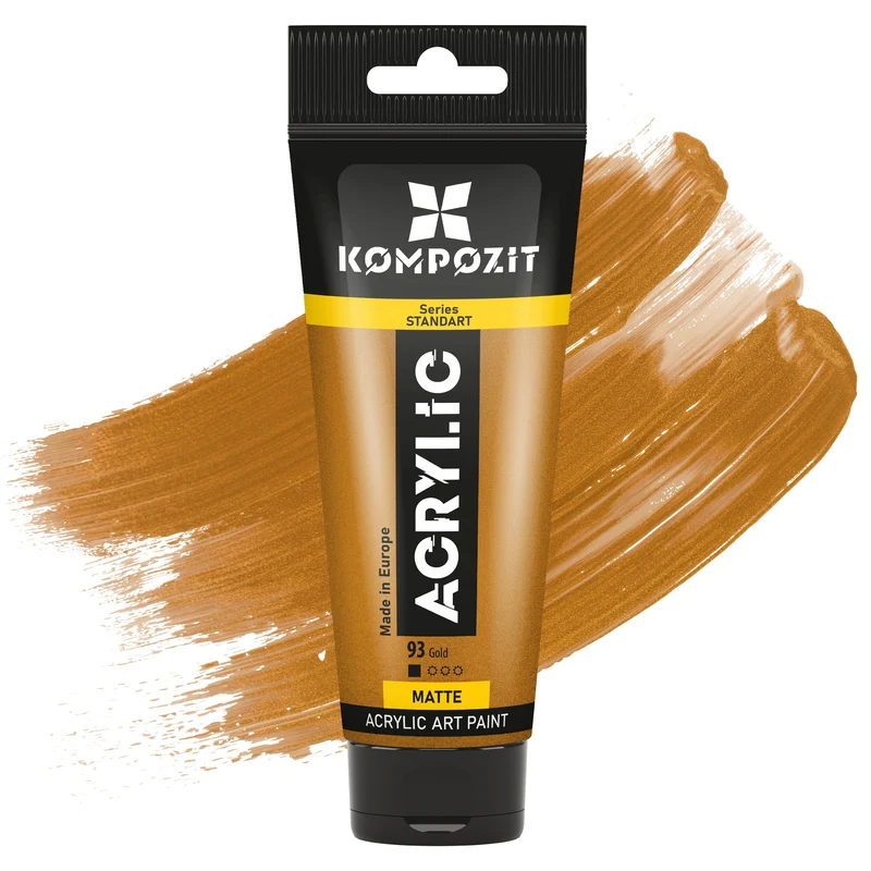Ακρυλικό χρώμα STANDART Kompozit Metallic 75 ml