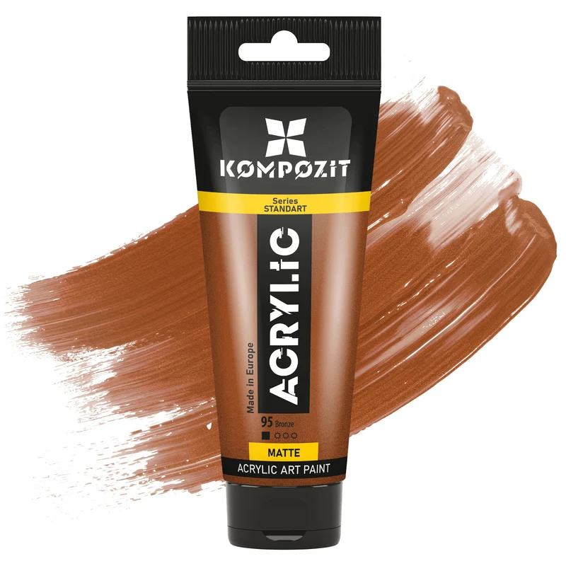 Ακρυλικό χρώμα STANDART Kompozit Metallic 75 ml