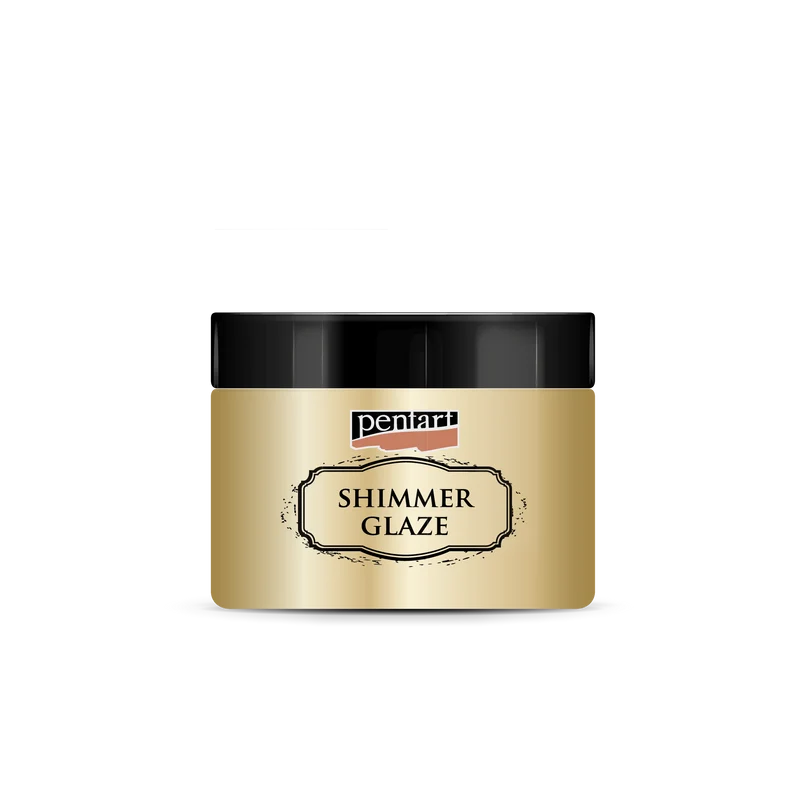 Γυαλιστερό βερνίκι με glitter Pentart Junior Paints Shimmer Glaze 150 ml