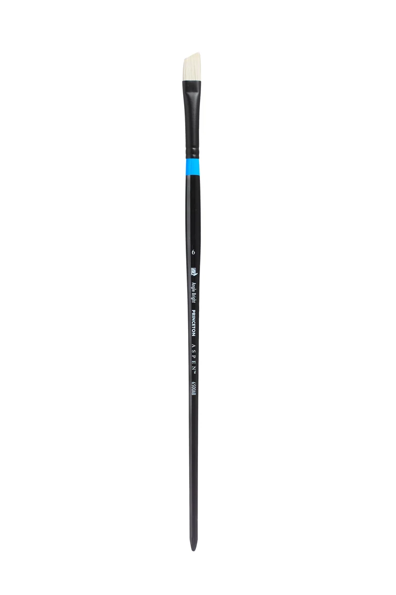PRINCETON Aspen Angle Bright Schrägpinsel mit langem Stiel