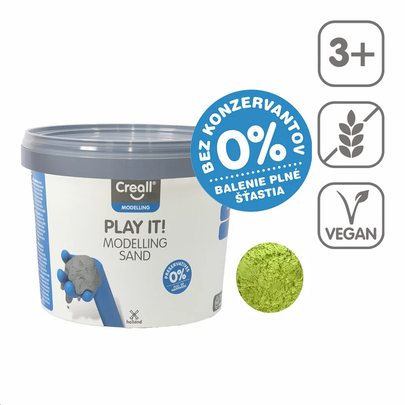 Modelliersand Creall Play it! 750 g im Eimer