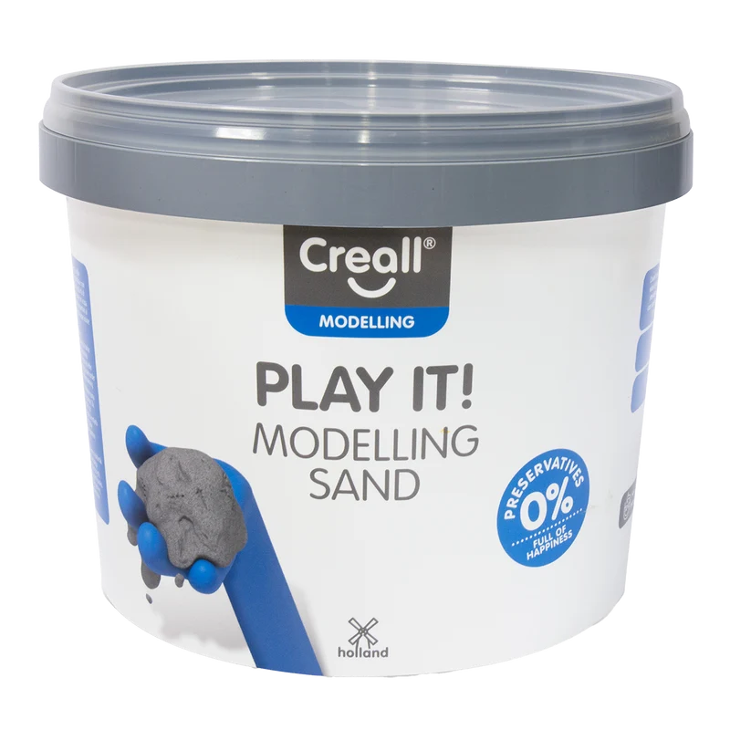 Modelliersand Creall Play it! 750 g im Eimer