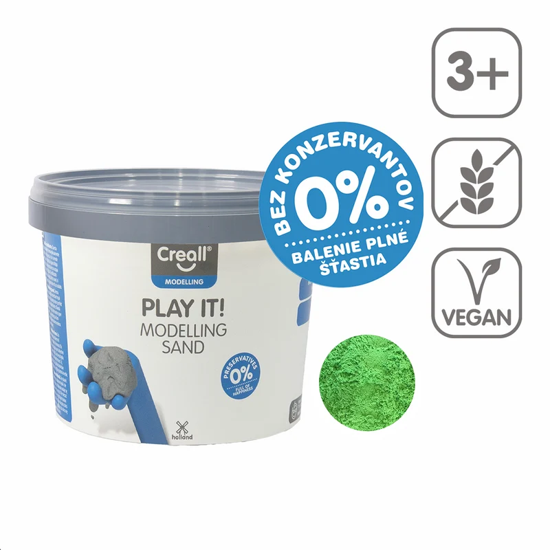 Modelliersand Creall Play it! 750 g im Eimer