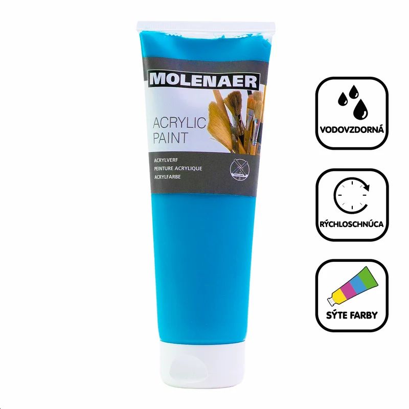 Ακρυλικό χρώμα Molenaer 250 ml
