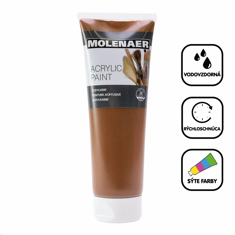Akrilna barva Molenaer 250 ml