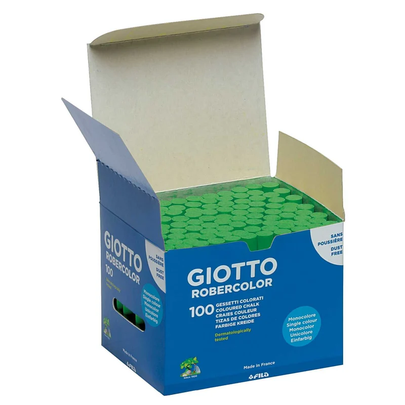 GIOTTO Robercolor staubfreie Kreide 100 Stück