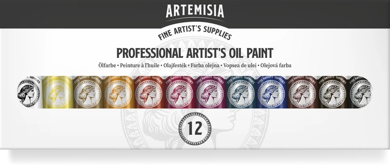 Комплект маслени бои Artemisia 20 ml