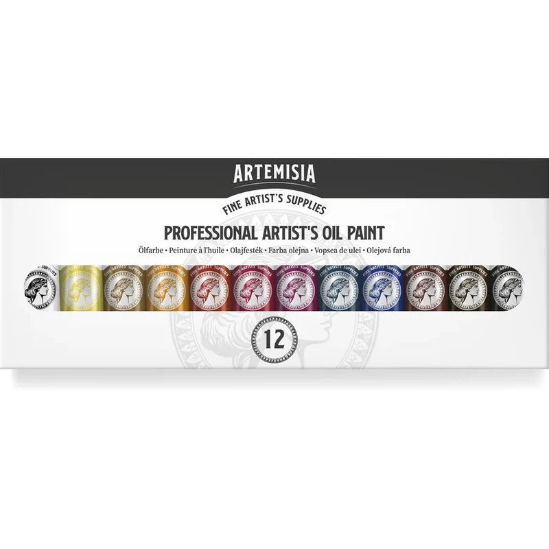 Set oljnih barv Artemisia 20 ml