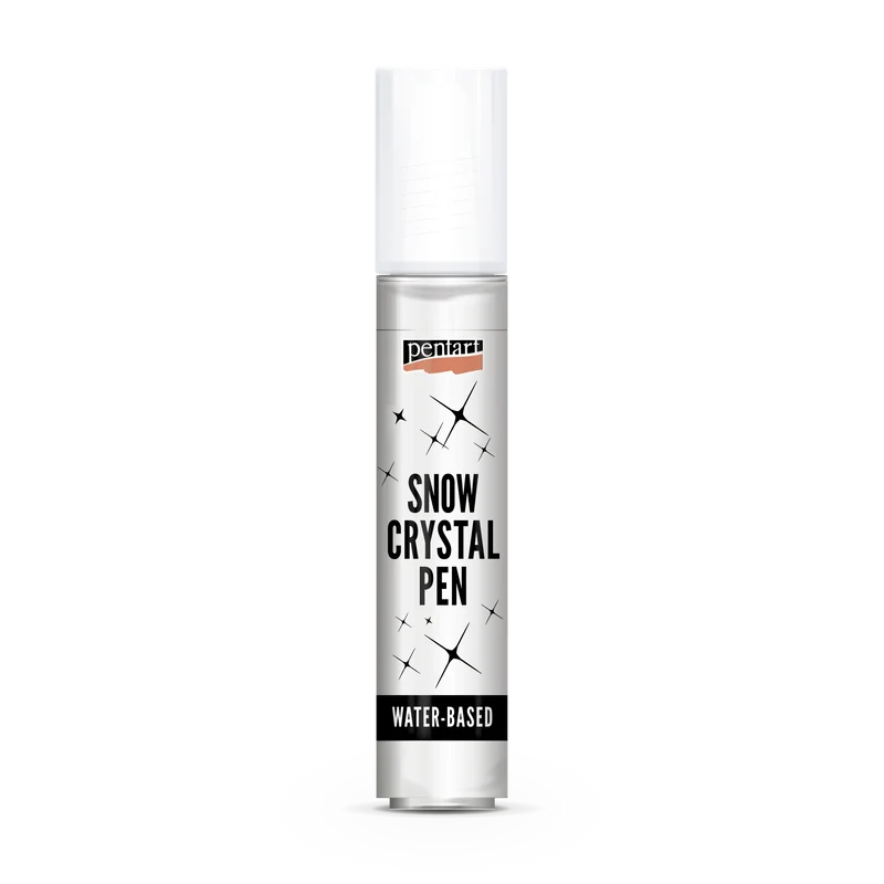 Pentart контур с ефект на снежни кристали Snow Crystal pen 30 ml