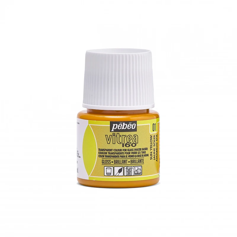 Витражна боя за стъкло Pebeo Vitrea 160 гланц 45 ml