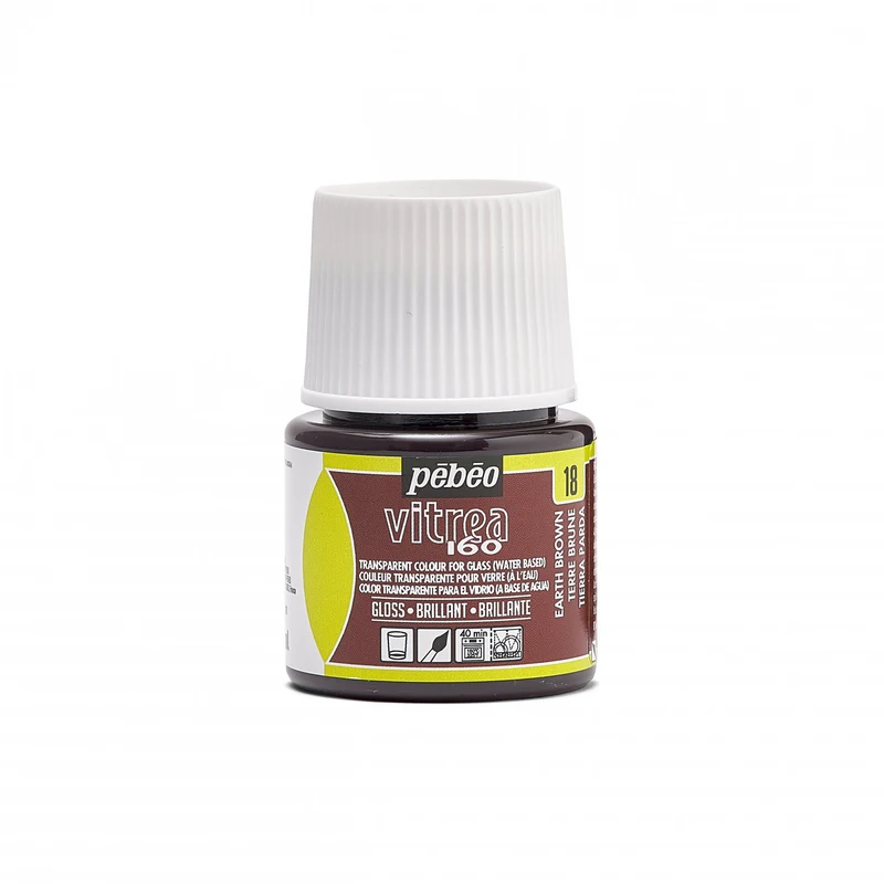 Витражна боя за стъкло Pebeo Vitrea 160 гланц 45 ml