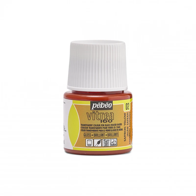 Χρώμα βιτρό για γυαλί Pebeo Vitrea 160 γυαλιστερό 45 ml