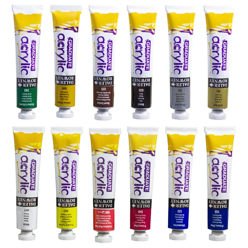 DALER ROWNEY Graduate Acrylfarben-Set