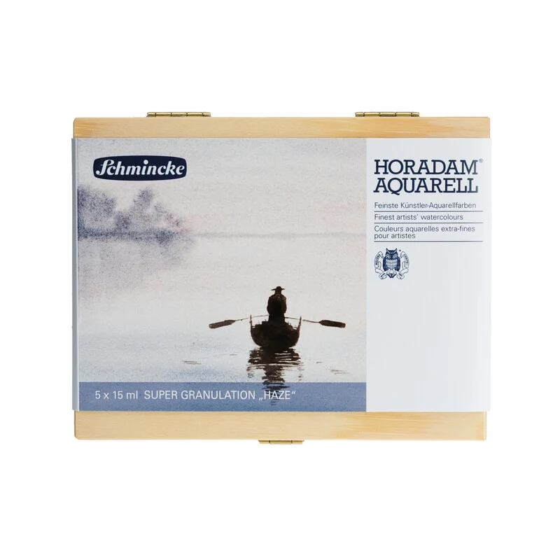 Schmincke HORADAM Supergranulation Aquarellfarben-Set haze, 5 x 15 ml