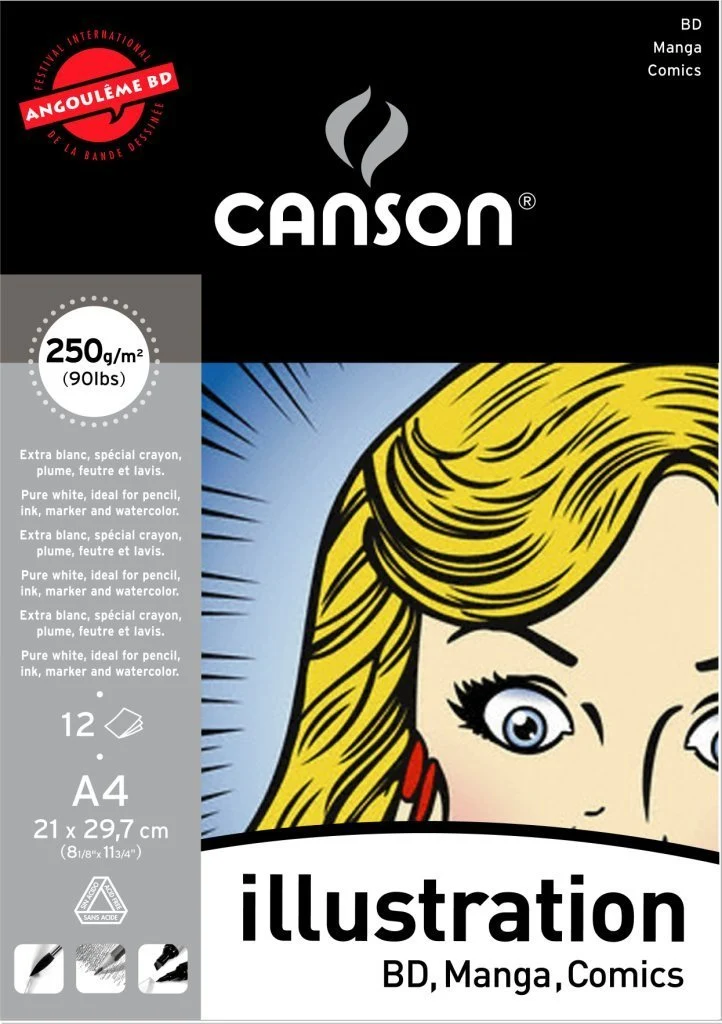 CANSON Illustration blok 250