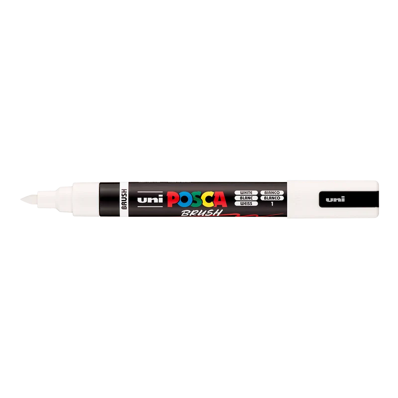 Posca Acrylmarker PC-5BR, 1 - 4 mm, weiß