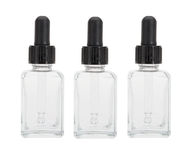 Schmincke Karton-Set, 3 Leerfläschchen je 28 ml