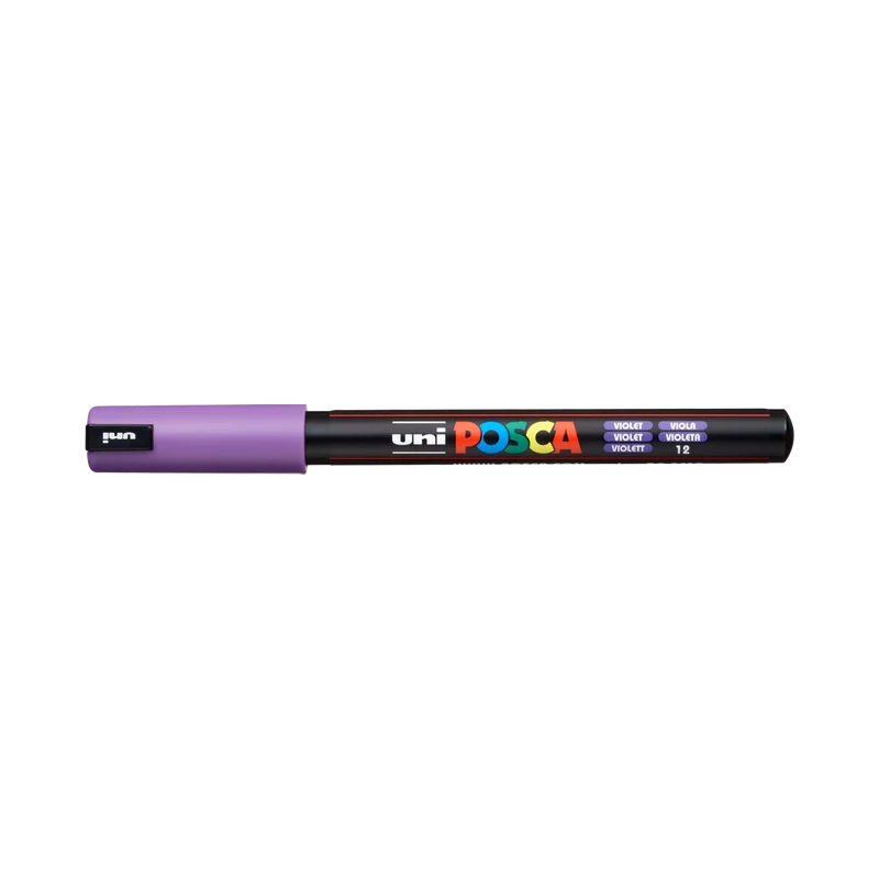 Posca flomaster PC-1MR, 0,7 mm, vijolična