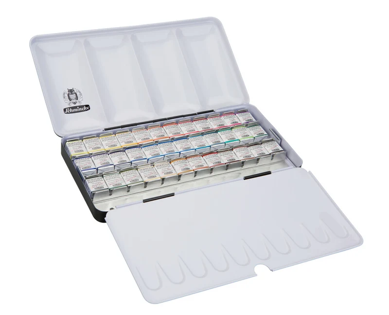 Schmincke HORADAM μεταλλικό σετ ακουαρέλας, 36 x 1/2 pan