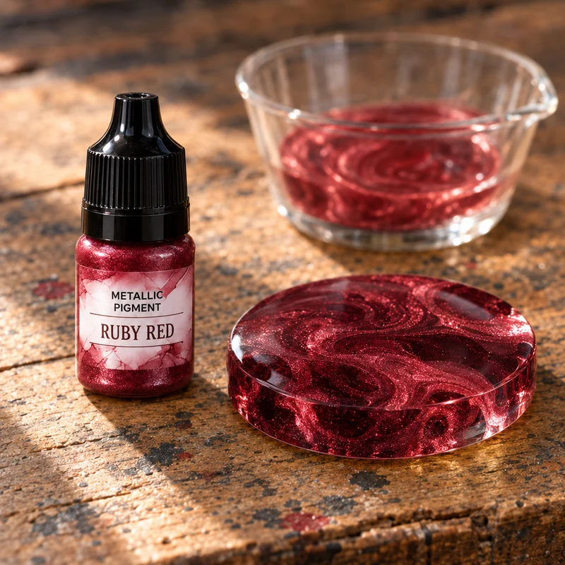 Течен металически пигмент за епоксидна смола 5 ml