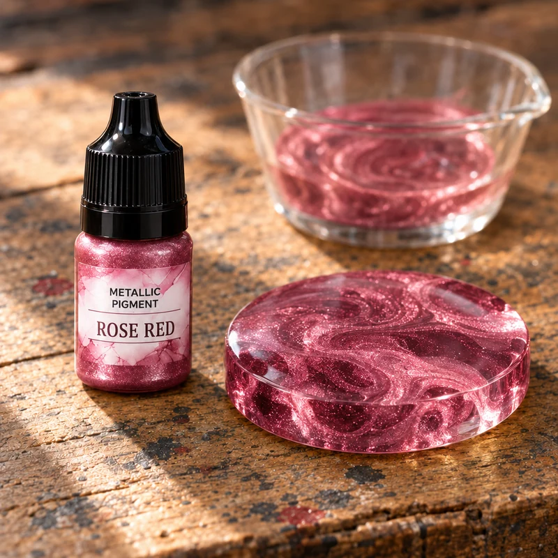 Flüssiges Metallic-Pigment für Harz 5 ml