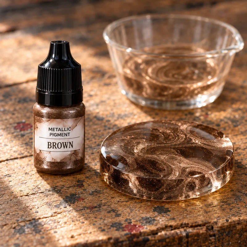 Pigmento metallizzato liquido per resina 5 ml