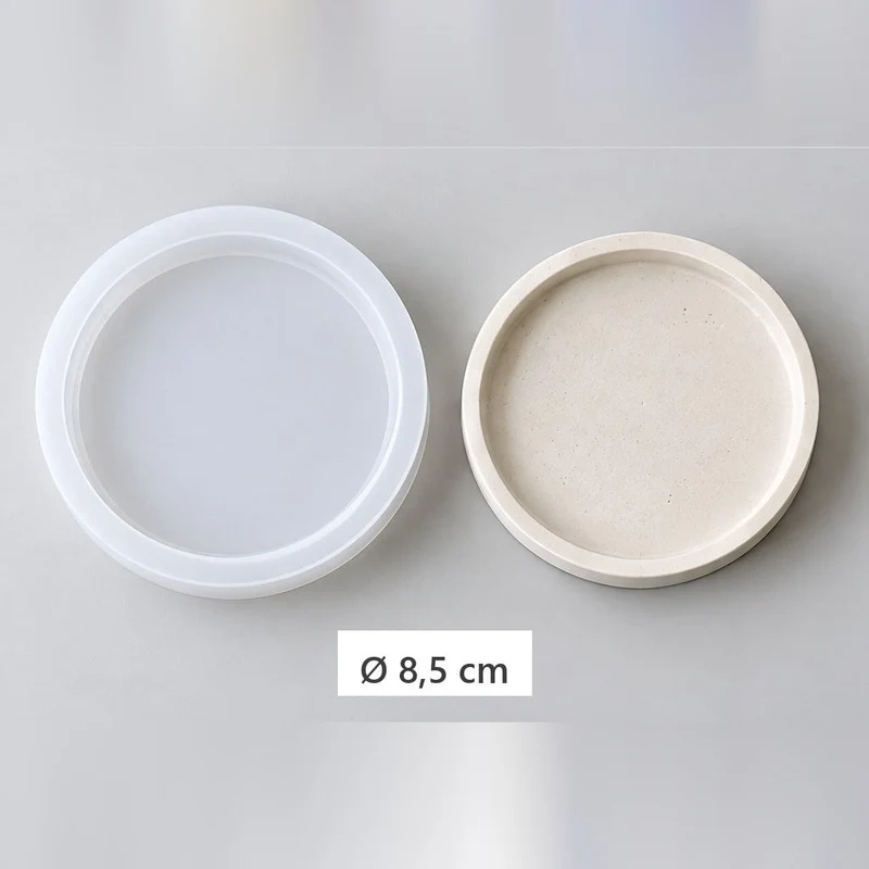 Flexible Silikonform zum Gießen von Tabletts und Untersetzern