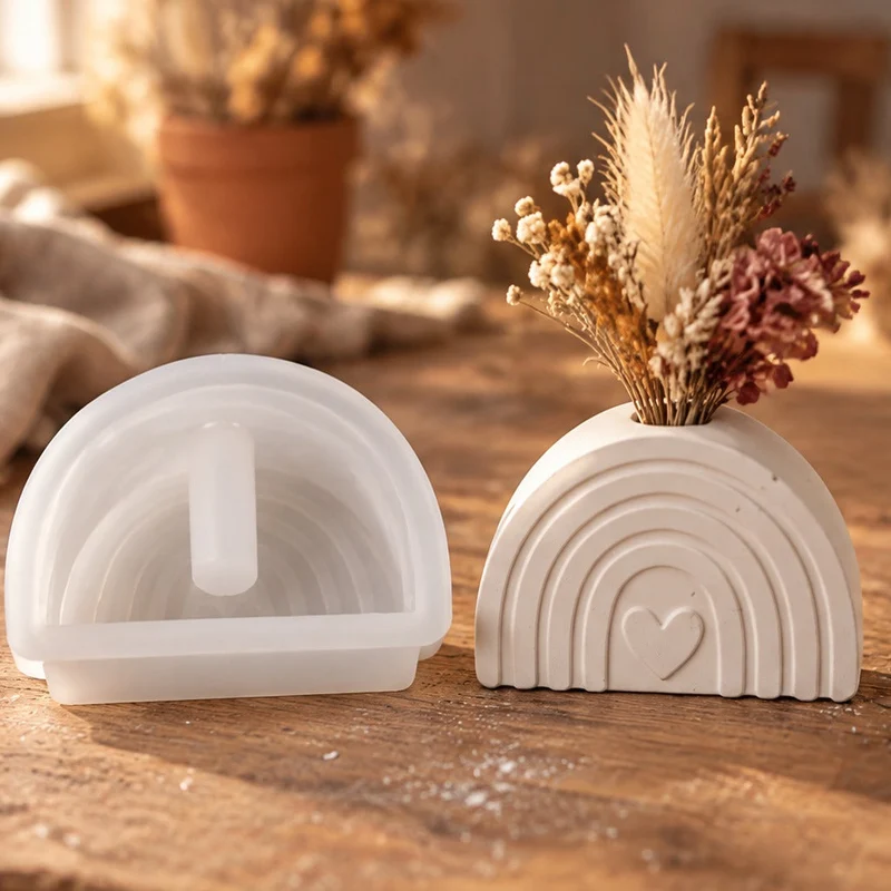 Stampo in silicone per mini vasetti per fiori secchi