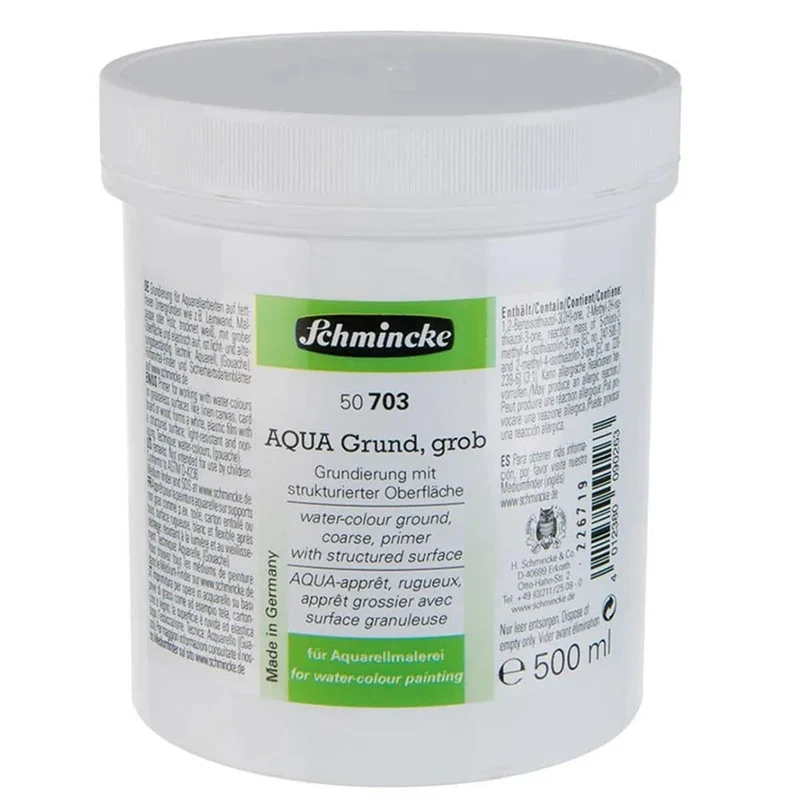 Fondo per acquerello a grana ruvida Schmincke AQUA-Grund 500 ml