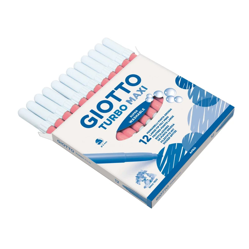 Dicke abwaschbare Filzstifte GIOTTO Turbo Maxi 5 mm