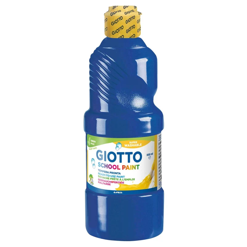 GIOTTO School Paint auswaschbare Temperafarbe 500 ml
