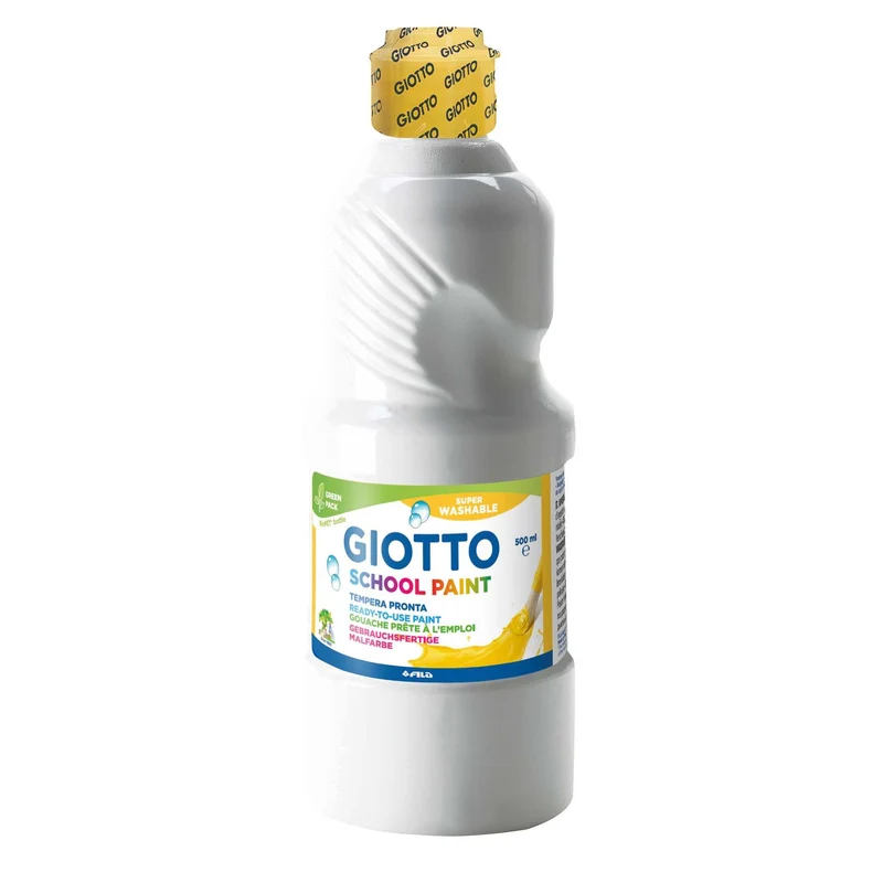 GIOTTO School Paint auswaschbare Temperafarbe 500 ml