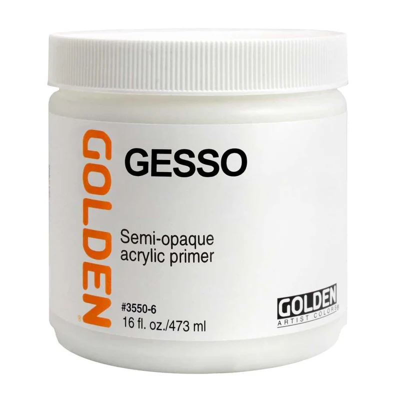 Ακρυλικό αστάρι GOLDEN Gesso λευκό