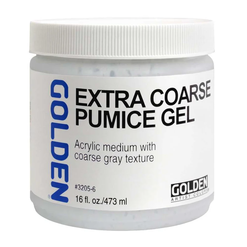 GOLDEN Extra Coarse Pumice Gel izjemno grob akrilni gel s plovcem