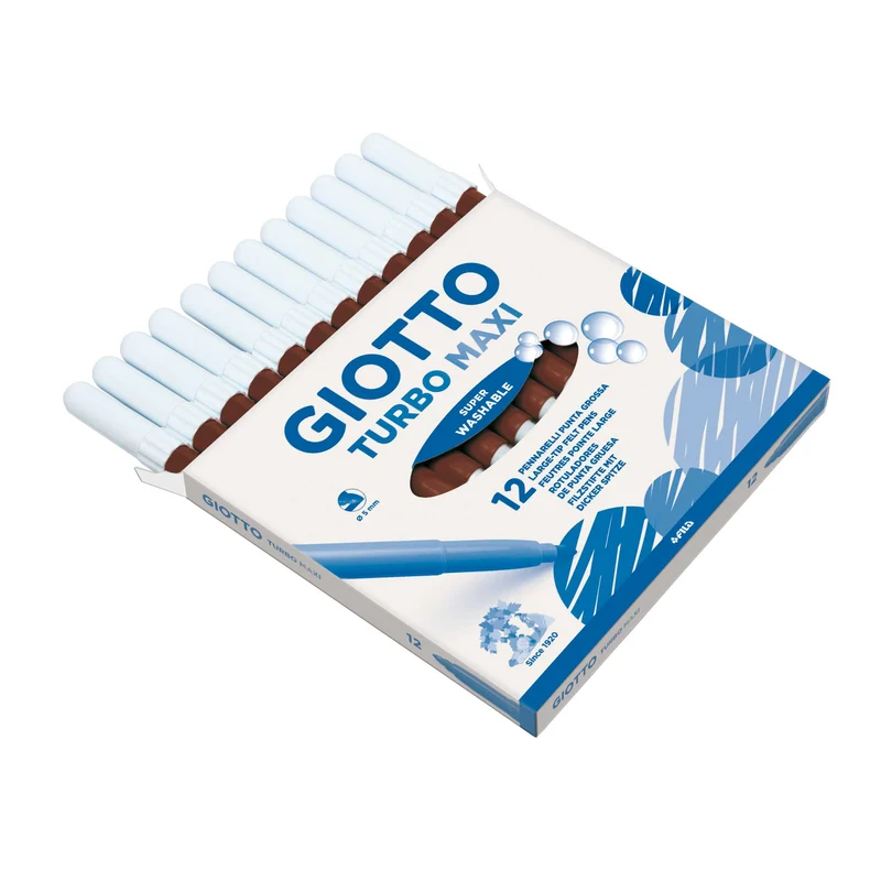 Debeli perivi flomasteri GIOTTO Turbo Maxi 5 mm