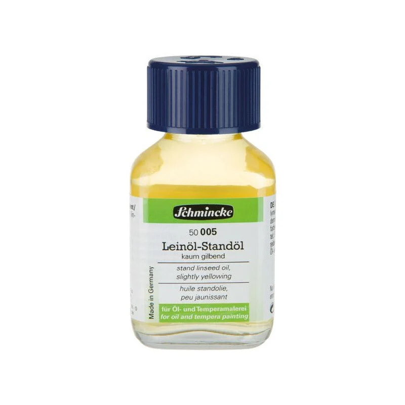 Olio di lino cotto e addensato Schmincke Stand linseed oil